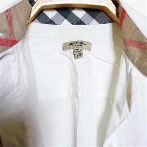 camicia bianca di burberry|Camicie firmate da donna .